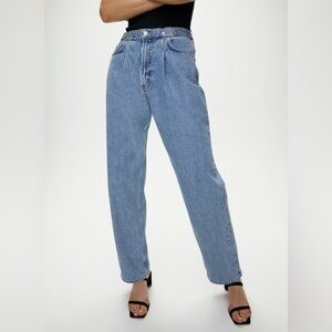 Classic High-Waist Light Blue Women’s Jeans